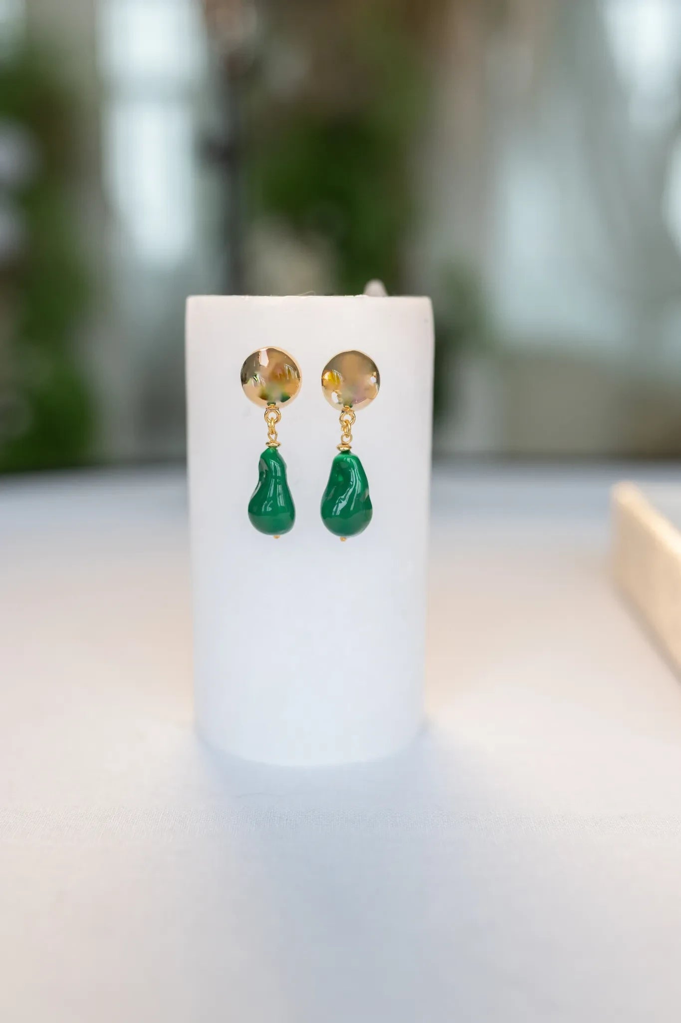 Miami green earrings - groene oorbellen dames