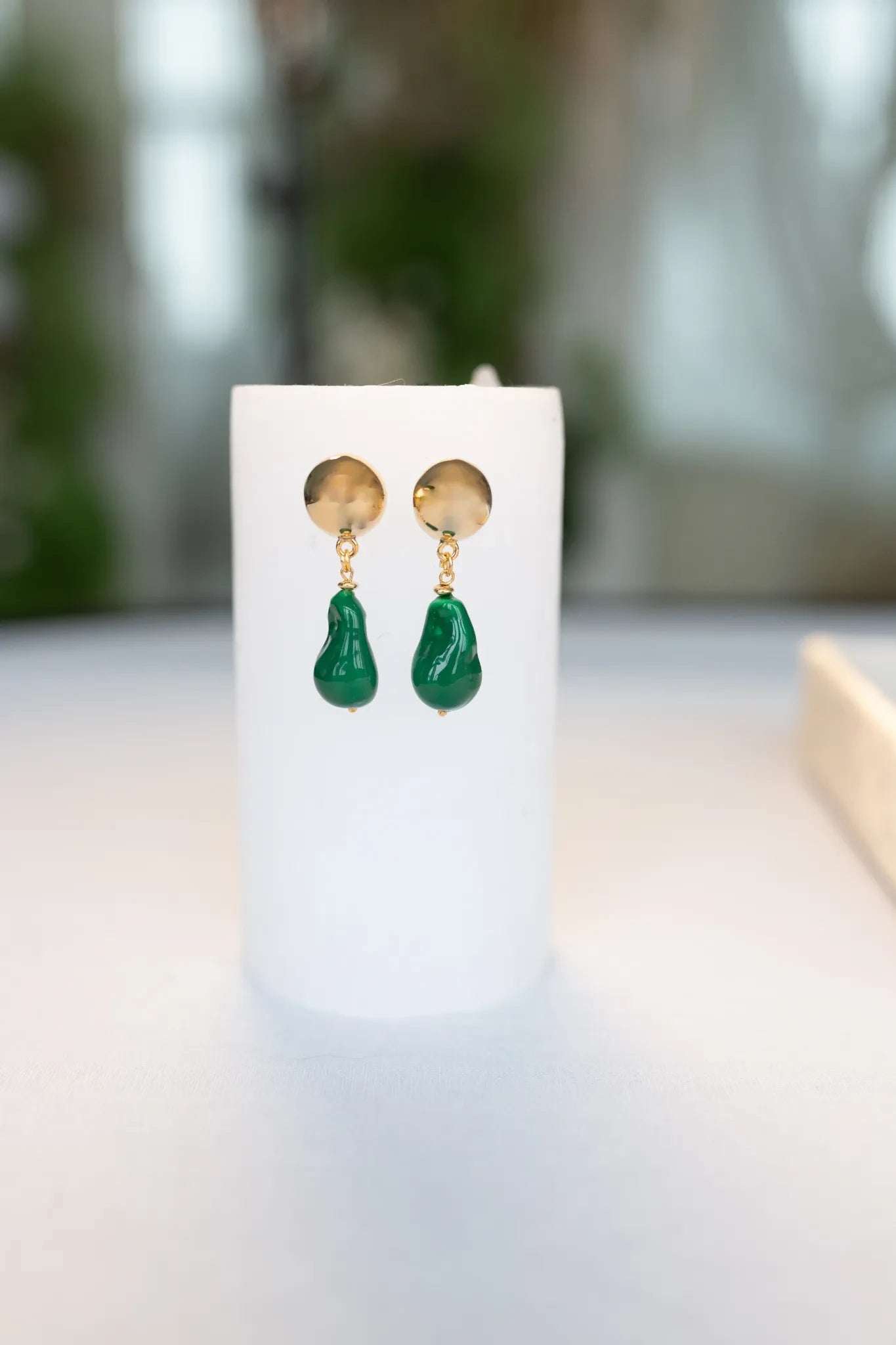 Miami green earrings - groene oorbellen dames