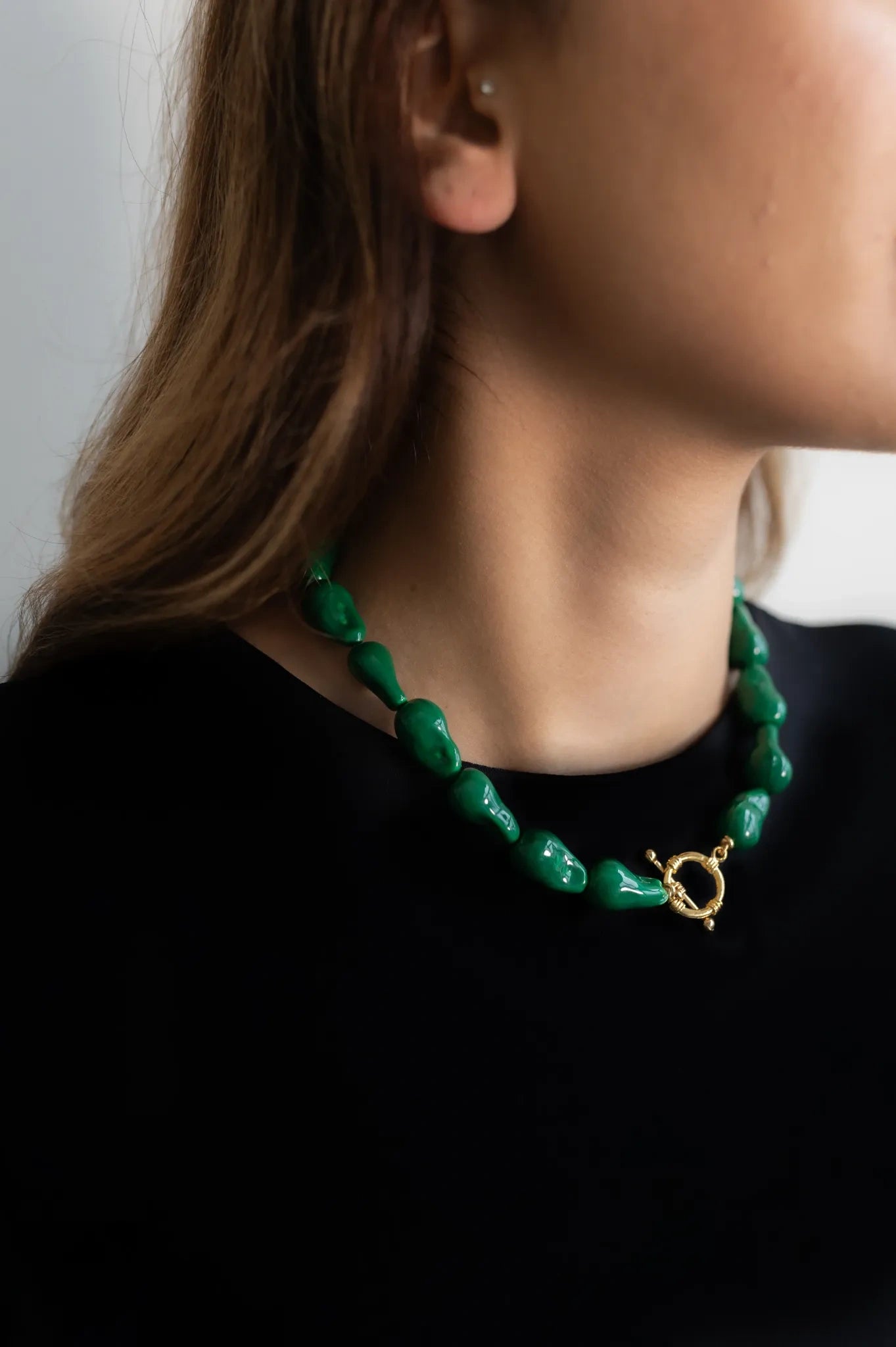 Miami green necklace - groene ketting dames